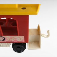 Vintage Fisher Price Little People Train, 3-Piece Train Set, 1973 Little People, Toy Train, Collectible Toy, Preschool Toy