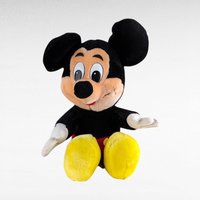 Vintage Mickey Mouse Plush, 12" Plush Toy, Disney Plush, Collectible Toy, Retro Mickey Mouse