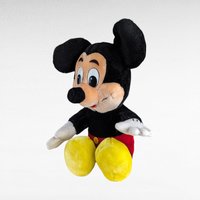 Vintage Mickey Mouse Plush, 12" Plush Toy, Disney Plush, Collectible Toy, Retro Mickey Mouse