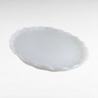 Vintage Anchor Hocking Colonial Diamond Cake Plate | Footed Cake Stand | Glass Cake Plate | Mid-Century Serving