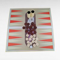 Vintage 1975 Backgammon Game | Selchow & Righter | Classic Board Game | Retro Game