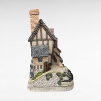 1993 David Winter Cottage "Arches Thrice" | Signed with Original Box | Vintage Collectible