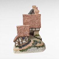 1993 David Winter Cottage "Arches Thrice" | Signed with Original Box | Vintage Collectible