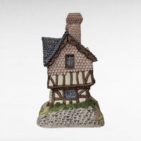 1987 David Winter "Gunsmiths Cottage" | The Midlands Collection | with COA and Box