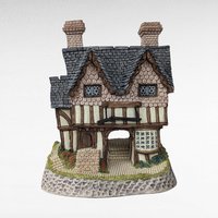 1987 David Winter "Gunsmiths Cottage" | The Midlands Collection | with COA and Box