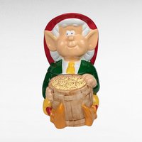 Vintage Ernie the Keebler Elf Ceramic Cookie Jar.