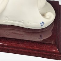 Giuseppe Armani "Maternity with Flowers" Figurine | Capodimonte Porcelain | Vintage Italian Art | 1980s