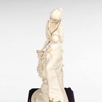 Giuseppe Armani "Maternity with Flowers" Figurine | Capodimonte Porcelain | Vintage Italian Art | 1980s