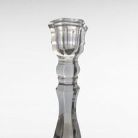 Vintage Tiffany & Co. Crystal Hampton Candlesticks | Pair of Crystal Candle Holders | Elegant Home Decor | Wedding Gift | Anniversary Gift