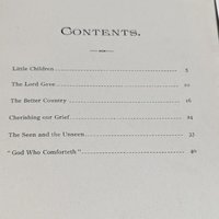 1892 "Crumbs of Comfort" by Mrs. F.A. Noble | Antique Religious Book | Christian Devotional | Antique Book Collector
