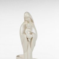 Vintage Haeger Madonna and Child Planter, Religious Art Pottery,  Mid-Century Modern Planter,  Unique Home Decor, Mother's Day Gift