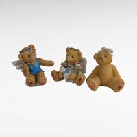 Vintage Cherished Teddies Figurine Lot, Angel Bears, Collectible Teddy Bears, Gift for Collector