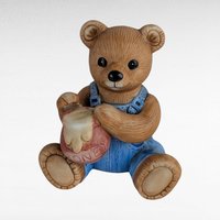 Vintage Bear Figurines, Homco Bear Figurines, Take Me Home Teddy Figurines, Collectible Bear Figurines, Gift for Bear Collector