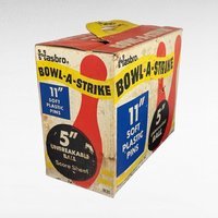 Vintage 1969 Hasbro Bowl-A-Strike Bowling Game, Retro Toy, Kids Game, Collectible Game