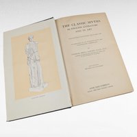 1911 Antique Mythology Textbook, Classic Myths in English Literature and Art, Charles Mills Gayley, Based on Bulfinch's Age of Fable