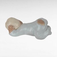 Vintage Chalkware Babies, Pair of Baby Figurines, Nursery Decor, Vintage Baby Doll, Collectible Figurines, Unique Gift