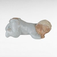 Vintage Chalkware Babies, Pair of Baby Figurines, Nursery Decor, Vintage Baby Doll, Collectible Figurines, Unique Gift