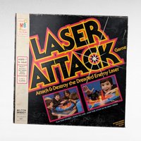 1978 Milton Bradley Laser Attack Game, Missing One Energy, Vintage Electronic Game, Space Battle Game, Strategy Game, Collectible Game