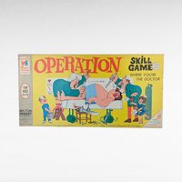 Vintage 1965 Operation Game, Milton Bradley, Smoking Doctor, Complete Game, Retro Board Game, Family Game Night, Collectible Game