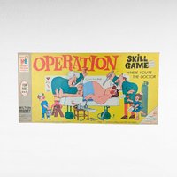Vintage 1965 Operation Game, Milton Bradley, Smoking Doctor, Complete Game, Retro Board Game, Family Game Night, Collectible Game