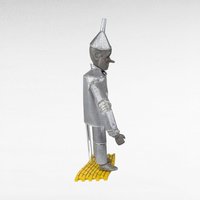 1994 Ashton Drake Wizard of Oz Tin Man Doll, 17 Inch Posable Doll, Collectible Doll, The Wizard of Oz Memorabilia, Missing Axe