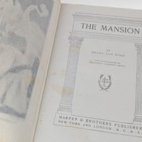 The Mansion by Henry Van Dyke, Vintage Hardcover Book, Illustrated by Elizabeth Shippen Green, Collectible Book, Gift for Book Lovers