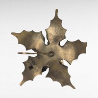 Vintage Brass Candlesticks | Leaf Candle Holders | Made in India | Boho Decor | Brass Decor