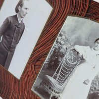 Antique Velvet Photo Album | Victorian Photo Album | Ornate Photo Album | Antique Photos Included