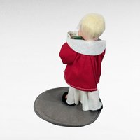 1993 Annalee Choir Boy Doll | Christmas Caroler Figurine | Vintage Collectible Doll | Holiday Decor | 10 Inches