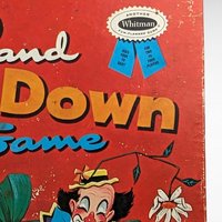 Vintage Whitman Up and Down Clown Board Game | Retro Board Game | Complete Game with Box |  Children's Game