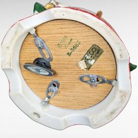 Vintage Enesco Rocking Horse Music Box | Plays "Joy to the World" | Christmas Decor | Collectible Music Box
