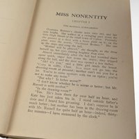 Antique Miss Nonentity by L. T. Meade | Hardcover | Girls' Story | Children's Literature | Vintage Book