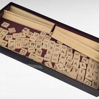 Vintage 1953 Scrabble Game, Selchow & Righter, Complete with all Pieces, Classic Word Game, Family Game Night, Missing 1 Tile