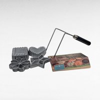 Vintage Nordic Ware Double Rosette and Timbale Iron Set | Scandinavian Cookies | Retro Kitchenware | Baking Molds