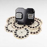 Vintage Sawyer's View-Master with 10 Discs - Dracula, Mickey Mouse, Disney - Gift for Collector