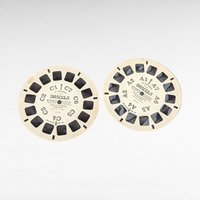 Vintage Sawyer's View-Master with 10 Discs - Dracula, Mickey Mouse, Disney - Gift for Collector