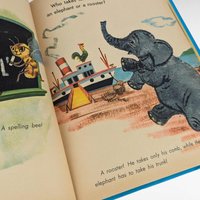 Vintage 1960 My First Book of Riddles - Children's Riddle Book -  Janet and Alex D'Amato - Illustrated Children's Book - Collectible Book