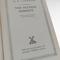 1950 The Plumed Serpent by D.H. Lawrence - Hardcover Book - Vintage Literature - Collectible Book - Rare Book