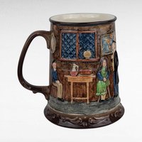 Vintage 1975 Royal Doulton Christmas Carol Tankard | The First Ghost Visits Scrooge | Limited Edition | Numbered | With Box