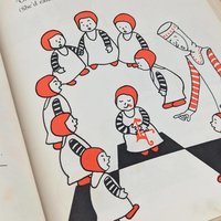 1956 Vintage Plum Pudding for Christmas by Virginia Kahl | Hardcover Children's Book | Illustrated Christmas Story
