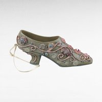 Set of 4 Vintage Resin Shoe Ornaments, High Heel Shoes, Fashion Ornaments, Christmas Decorations, Gift for Shoe Lover