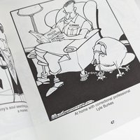 Signed Ballard Street Book 1998, Jerry Van Amerongen Cartoon Book, Humorous Gift, Vintage Comic Book
