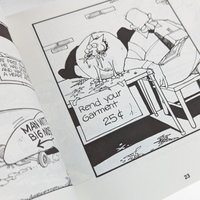 Signed Ballard Street Book 1998, Jerry Van Amerongen Cartoon Book, Humorous Gift, Vintage Comic Book