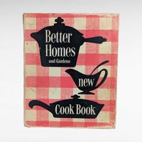 Vintage 1953 Better Homes and Gardens New Cookbook -  Binder Style Cookbook - Retro Recipes - Mid-Century Kitchen