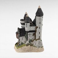 Vintage 1988 David Winter Macbeth's Castle - Scottish Collection - Cottage Figurine -  Shakespearean Decor