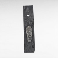 Charraig Alainn Warning for Monks Stone Wall Plaque Pair | Pagan Fertility Symbol | Celtic Monastic Art | 8 Inches Tall