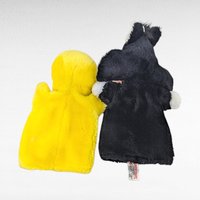 Vintage 1971 Warner Bros. Tweety and Sylvester Hand Puppets, Looney Tunes, Cartoon Puppets, Collectible Toys