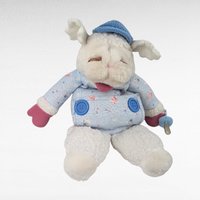 Vintage Commonwealth Baby Lamb Chop Hand Puppet, Shari Lewis, Plush Toy, Kids Toy, Collectible Puppet