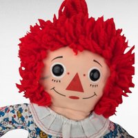 Pair of Vintage Raggedy Ann Dolls, 12" Classic Rag Dolls, Collectible Toys, Red Yarn Hair