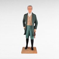 Vintage Dave Grossman Gone with the Wind Gerald O'Hara Figurine | 8.25" Porcelain Collectible | Southern Gentleman Decor | 1990s